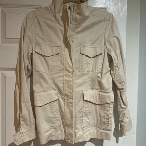 Banana Republic Women’s Off-White Utility Jacket S